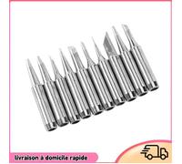 Dilwe Lot de 10 Embouts de Fer à Souder pour Stations 936 937 938 969 8586 852D