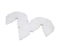 Dilwe Lot de 12 Appliques Murales LED RGB, Wifi, Synchronisation Musique, Changement de Couleur, Télécommande, Idéal pour les Anniversaires