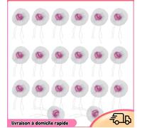 Dilwe Lot de 20 Mèches de Lampe à Pétrole, Accessoires pour Lanterne Gaz Camping