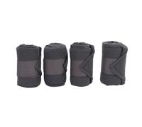 Dilwe Lot de 4 Bandes de Repos pour Chevaux, Bandages D'équitation Doux en Polaire avec Fermeture élastique Ajustable pour Le Saut d'obstacles, L'entraînement et l'équitation.