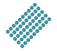 Dilwe Lot de 50 Perles de Protection en Caoutchouc pour la pêche à la Carpe - Vert