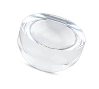 Dilwe Loupe, Loupe à Dôme en Acrylique, clarté Optique 6X, Idéale pour la Lecture de Livres et de Cartes