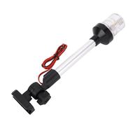 Dilwe Lumière D'ancrage Haute visibilité, Lumière LED Blanche pour Bateau, Navigation Marine, Compatible USCG pour Pontons et Bateaux Plats (30,5 cm / 12 pouces)