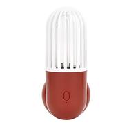 Dilwe Lumière de Nettoyage Ultraviolette, Désinfectant à Lumière Ultraviolette, Tige de Nettoyage Portative Extérieure de Type Mobile pour la Pièce (Rouge)