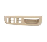 Dilwe Lunette de Panneau de Commutateur de Fenêtre, Ensemble de Poignées de Porte Intérieures en ABS, Lunette Gauche du Conducteur avec 3 Poignées de Traction, Ajustement à Clipser pour MK4 1999