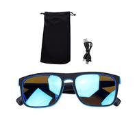 Dilwe Lunettes Bluetooth, Lunettes Audio Intelligentes 80 MAh