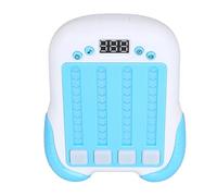 Dilwe Machine de Jeu de Gibier à Main-d'œuvre Kid Interactive Music Toy avec Plusieurs Modes de Défi pour Les Compétences de Coordination des Enfants (Blue)