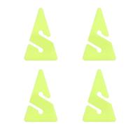Dilwe Marker de Flèche Triangle de Ligne Plonge (jaune fluo)