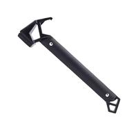 Dilwe Marteau de Camping Multifonctionnel, Maillet à Piquets de Tente avec Manche en Alliage D'aluminium, Design Creux et Crochet coudé, pour Planter des Piquets dans le Sol et creuser.