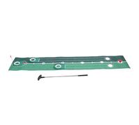 Dilwe Mat de Club de Golf en Plastique pour Enfants Set 200 X 38 Cm avec des Billes et des Trous de Clubs de Jouets Sûrs pour Le Jeu en Salle et Le Plaisir en Famille