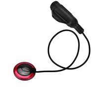 Dilwe Micro de Contact Piézo-électrique, Micro D'instrument Antibruit pour Guitare, Violon, ukulélé, Violoncelle, Installation Facile sans Perceuse, avec Prise Jack 6,35 Mm pour