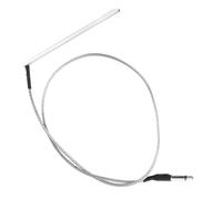 Dilwe Micro Piézo Sous Selle Haute sensibilité, Micro de Guitare Acoustique avec Câble tressé et Prise Jack 2,5 Mm pour Pièces de Rechange de Guitare Acoustique