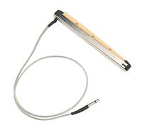 Dilwe Micro Transducteur Piézoélectrique Sous Selle avec Prise Jack 2,5 Mm, pour Guitare Basse Acoustique à 4 Cordes