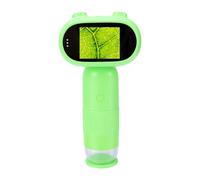 Dilwe Microscope Numérique pour Enfants, Poche Portable 1000X avec écran | Batterie Rechargeable de 600 MAh, Vidéo 1080P et Image 16 MP, 8 Lumières LED pour des Conditions Sombres, Prend en Charge
