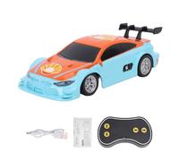 Dilwe Mini RC Drift Car, échelle 1:43 avec Fonction de Contrôle APP avec Contrôleur 2,4 G pour Enfants, Jouet de Voiture de Course télécommandé en Alliage avec Câble de Chargement de (Orange)