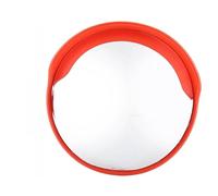 Dilwe Miroir de Circulation Grand Angle de 30cm, Miroir Convexe de sécurité pour Allées et Zones à Haut Risque, Matériau Résistant aux Intempéries