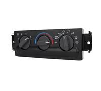 Dilwe Module de Contrôle Climatique, Panneau de Commutateur de Chauffage en Plastique ABS CVC adapté pour S10 Bravada 15098964 16250545 09351325, Installation Facile, Contrôle Précis de la