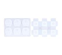 Dilwe Moule en Silicone Transparent en Forme de Griffe de Chat, Fabrication de Capuchons de Touches, Moule en Résine pour les Amateurs de Bricolage