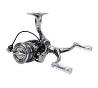 Dilwe Moulinet à Tambour Fixe, Poignée en Fibre de Carbone, Roulement en Acier Inoxydable, Frein de 4 Kg, Rapport de Vitesse 5.2:1, pour Lancer des Appâts Légers Longue Distance