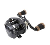 Dilwe Moulinet de Pêche Baitcasting, Anneau de Guidage en Céramique en Forme de T, Lancer Lisse Longue Distance, Système de Freinage Magnétique de 16 Kg, 6 + 1 Roulements Doubles