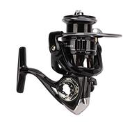 Dilwe Moulinet de Pêche, Moulinet 5.2:1, Culbuteur Interchangeable, Matériau Métallique pour la Mer, Pêche à la Carpe (COCO2500)