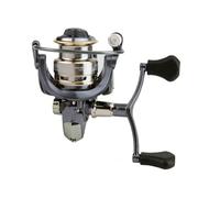 Dilwe Moulinet de Pêche Spinning, Construction Entièrement Métallique, Double Manivelle à Rapport de Vitesse élevé, pour la Pêche en Eau Douce et en Mer, avec Mécanisme à Faible (KM1000)