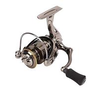 Dilwe Moulinet Spinning, Métal, Roulement 13 + 1BB, Rapport de Vitesse 5.0:1, Parfait pour la Pêche en Eau Salée et en Eau Douce (#3)