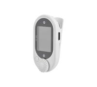 Dilwe Musique Metronome Tool Universal Beat Keeper avec un écran de Couleur Vibrant 10 Sons de Battement pour le Cyclisme de Violon de Piano de Guitare Running Cycling (WHITE)