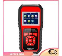 Dilwe OBD2 Scanner Code Reader OBDII Scanner Code Reader (KW850) Professional OBDII Anto Scanner Car Diagnostic moto outil Rouge