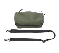 Dilwe Organiseur de Voyage à Quatre Volets pour Appareils électroniques, doublé en Velours avec 19 Poches pour Câbles, Chargeurs, Console de Jeu, Tablette, Fermeture Magnétique et (Green)