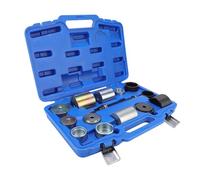 Dilwe Outil de Bague Différentielle 14 Pièces, Kit d'outils de Bague d'essieu en Acier au Carbone pour la Réparation et l'entretien des Suspensions de la Série E