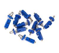 Dilwe Outil de Retrait d'hameçon, Extracteur de Parapluie ABS pour Un Dégagement Facile de l'hameçon, Paquet de 10, Solution Légère et Portable pour Les Amateurs de Pêche (10 pièces/Paquet)