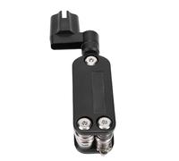 Dilwe Outil Multifonction pour Guitare, Outil de Poche Compact 13 en 1 pour Basse avec Clés Hexagonales, Tournevis, Coupe-corde et Enrouleur, pour L'installation, les Réglages et