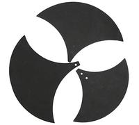 Dilwe Pad de Batterie 14 Pièces, Silencieux de Batterie, Tapis D'entraînement EBR pour Joueur