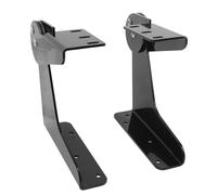 Dilwe Paire de Charnières de Siège Pliables pour Bateau, Charnière de Siège Pliable en Alliage d'aluminium Robuste, Support de Dossier à 120 Degrés, Conception Anti-pincement pour Le Remplacement du