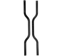 Dilwe Paire de Rails de Cadre de Châssis, en Alliage d'aluminium, Rail de Cadre RC Léger et Durable pour la Modification de Voiture RC Série MN86 1:12