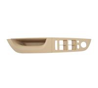Dilwe Panneau d'accoudoir de Commutateur de Fenêtre ABS Plus PC Panneau Intérieur de Porte côté Conducteur 35,5 Cm Garniture de Remplacement avec Ouverture de Commutateur Résistant aux Rayures pour