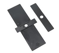 Dilwe Panneau de Levier de Changement de Vitesse ABS, Bande de Garniture de Levier de de Vitesse 8015A066 8015A065 Données Originales Moulées Installation Facile Changement de en Douceur pour Pajero
