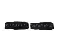 Dilwe Paquet de 2 Dragonnes de Pulvérisation, Support de Pulvérisation Réfléchissant de sécurité Réglable en Tissu Oxford pour la sécurité de la Course, du Jogging et de la Marche (Black)