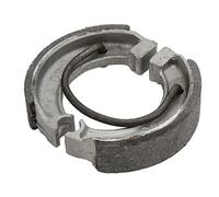 Dilwe Patin de Frein à Tambour Arrière de Moto, Plaquettes de Frein de Rechange en Métal Haute Résistance pour PW50 PW 50 Y-Zinger 1981-2009, Performances de Freinage Améliorées