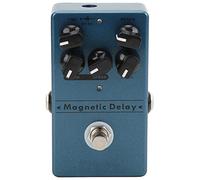 Dilwe Pédale de Retard avec Commandes de Modulation, Boîtier en Métal Solide Bleu foncé, écho de Bandes de 40 à 600 Ms, Régénérations D'auto-oscillation, Alimentation 9 V CC