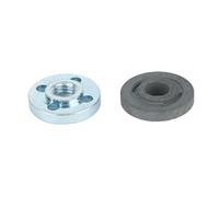 Dilwe Pièces de Raccord de Rechange pour Meuleuse D'angle, Bride Extérieure Intérieure en Métal Durable pour Meuleuse D'angle 9523, 1 Paire, Idéale pour une Utilisation à la Maison et au Bureau