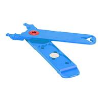 Dilwe Pince à Maillons Principaux, Outil de Réparation de Vélo en Alliage d'aluminium avec Aimant pour un Retrait Rapide des Maillons Principaux pour les Cyclistes (BLUE)