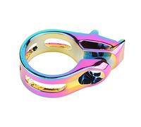 Dilwe Pince de Déclenchement de Levier de Vitesse de Vélo, Accessoires de Cyclisme Antidérapants et Résistants à L'usure en Alliage D'aluminium Léger avec Conception Sculptée Creuse, (COLORFUL)