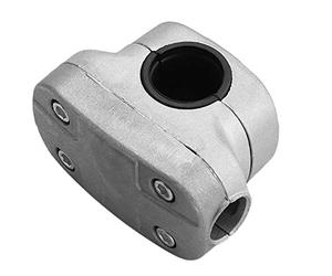Dilwe Pince de Poignée en Aluminium 26mm, Support de Fixation pour Débroussailleuse, Parfait pour Un Usage Commercial