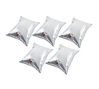 Dilwe Piste de Rangement de Boissons de 5pcs, Sac à Vin Portable 20L Sac de Recharge de Rangement de Rangement Liquide avec Vanne Papillon