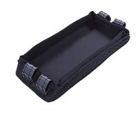 Dilwe Plateau à Collation pour Poussette, Collation en Tissu Oxford et Porte-gobelet avec Base Antidérapante pour Poussette D'enfants, Sortie Quotidienne (L)