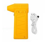 Dilwe Plumeau à Air comprimé, Souffleur D'air électrique Haute Vitesse 80 000 Tr/min avec Batterie 8 400 MAh et Chargement de Type C pour le Séchage des Animaux Domestiques, le