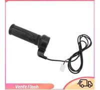 Dilwe Poignée d'accélérateur à torsion 22mm 24V-60V Universelle pour Scooter Électrique avec Verrouillage à clé