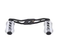 Dilwe Poignée de Moulinet de Pêche, Double Culbuteur de Moulinet de Lancer D'appât de 85 Mm, Poignée de Lanceur D'appât de 3,34 Pouces pour la Pêche